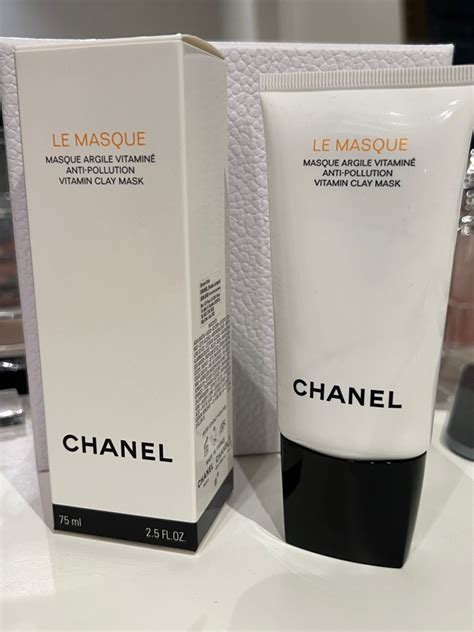 chanel le masque vitamin clay mask|chanel camellia mask.